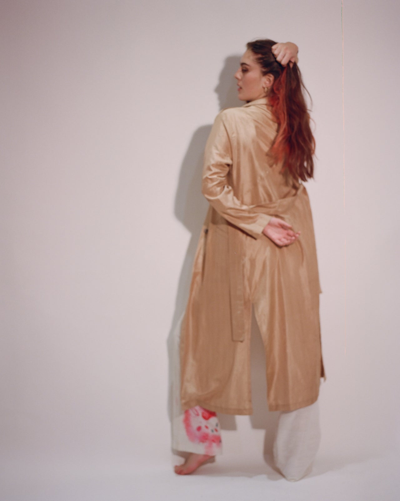 Silk Duster Coat
